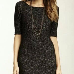 Free People Lady Pucker Scoop Back Dress Black Size Small